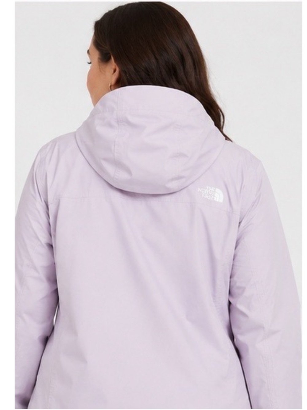 The North Face Lavender Hooded Rain Jacket Women’s 2X - Picture 2 of 9